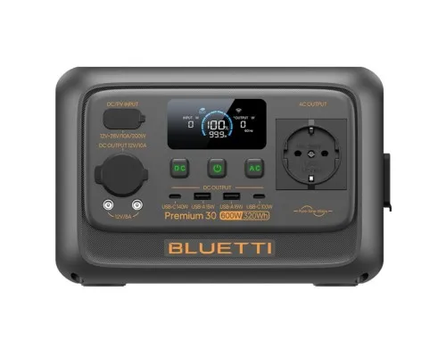 Зарядна станція BLUETTI Premium 30 V2, 600W, 320Wh (PR30V2)