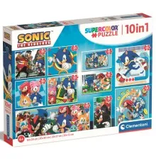Пазл Clementoni 10 в 1 Sonic (80508)