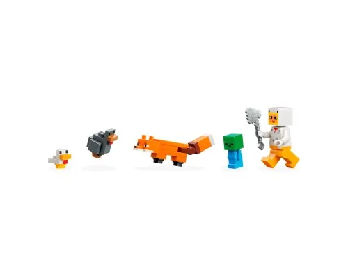 Конструктор LEGO Minecraft Куряча ферма (21585)