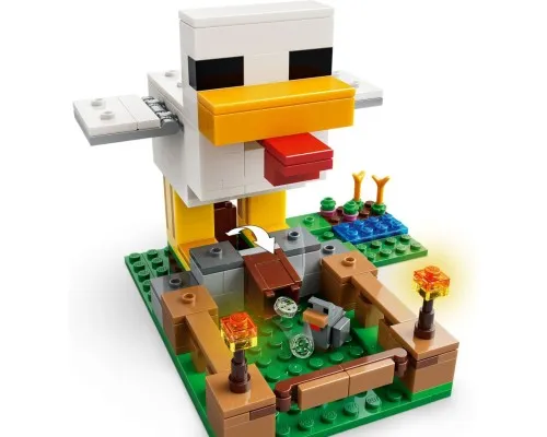 Конструктор LEGO Minecraft Куряча ферма (21585)