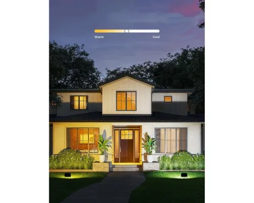 Світильник Govee H8057 Outdoor FLood Lights, 4шт, RGBICWW, WI-FI/Bluetooth, чорний (H8057C11)