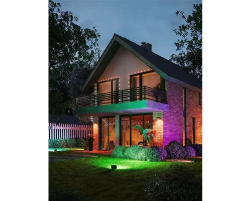 Світильник Govee H8057 Outdoor FLood Lights, 4шт, RGBICWW, WI-FI/Bluetooth, чорний (H8057C11)