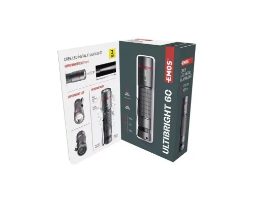 Ліхтар EMOS P3160 170Lm 1AAA Metal (P3160)