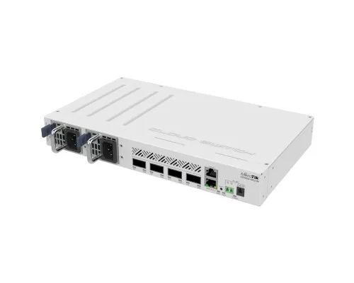 Комутатор мережевий Mikrotik CRS504-4XQ-IN