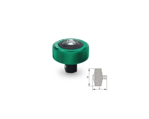 Тріскачка Toptul міні дискова 3/8" 52 зубці (CAUB1229)