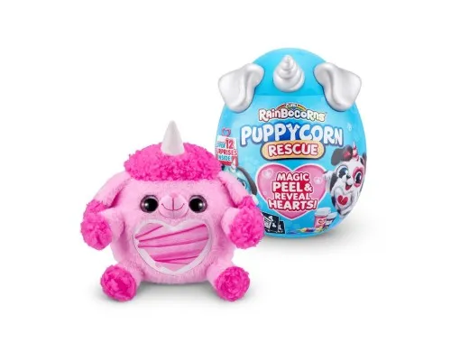 М'яка іграшка Rainbocorns сюрприз A серія Puppycorn Rescue (9261A)