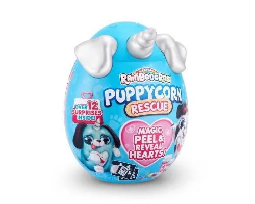 М'яка іграшка Rainbocorns сюрприз A серія Puppycorn Rescue (9261A)