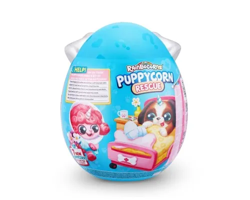 М'яка іграшка Rainbocorns сюрприз A серія Puppycorn Rescue (9261A)