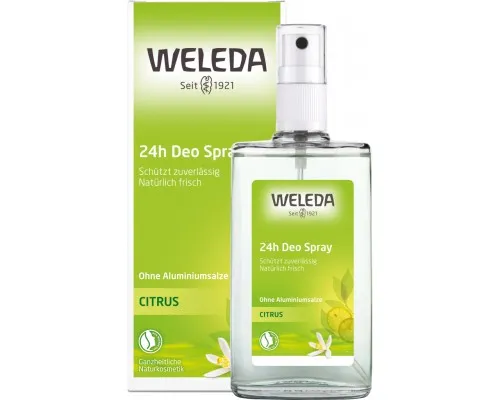 Дезодорант Weleda Citrus 24h Deo Spray 100 мл (4001638097079)