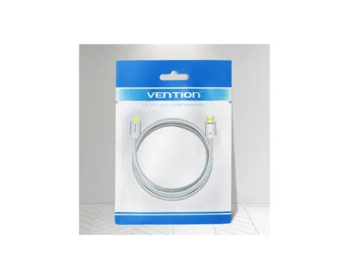 Кабель мультимедійний HDMI M to HDMI M 2.0m V2.1 8K60Hz silver VENTION (ALCIH)