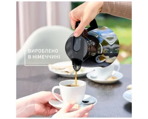 Термос Tefal Mambo, 1.5л, пластик, чорний (K3037212)