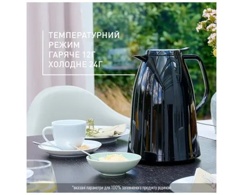 Термос Tefal Mambo, 1.5л, пластик, чорний (K3037212)
