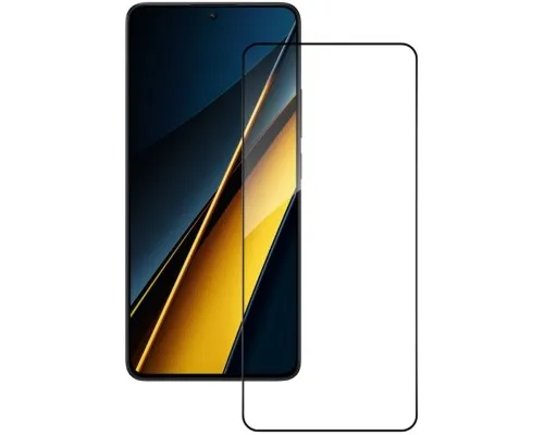 Скло захисне ACCLAB Full Glue Xiaomi Poco X6 Pro Black (1283126588679)