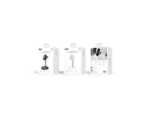 Зарядний пристрій XO Wireless 15W black (CX038.black)