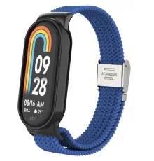 Ремінець до фітнес браслета Armorstandart Braided Solo Loop для Xiaomi Smart Band 10/9/8 Blue (ARM86880)