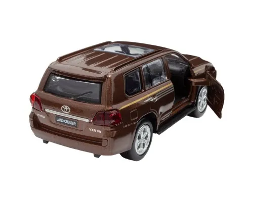 Машина TechnoDrive Toyota Land Cruiser коричневий (KM250420)