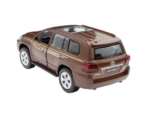 Машина TechnoDrive Toyota Land Cruiser коричневий (KM250420)