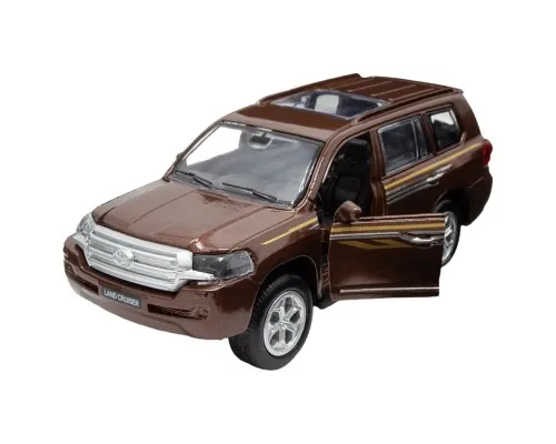 Машина TechnoDrive Toyota Land Cruiser коричневий (KM250420)