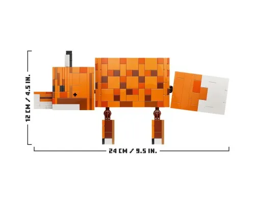 Конструктор LEGO Minecraft Лисиця (21588)