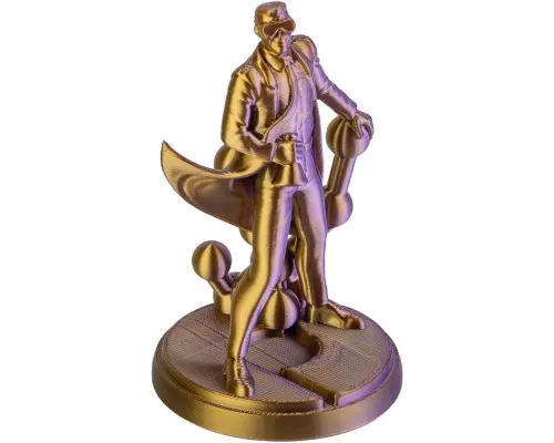 Пластик для 3D-принтера Polymaker PLA PANCHROMA DUAL SILK 1,75mm 1kg Gold-Purple (CA03029)