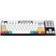 Клавіатура Varmilo APT87 CMYK C-TK Brown Wireless White Led UA (A92A024D3A5A17A007)