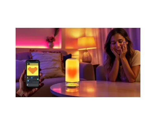 Світильник Govee H6022 Table Lamp 2, RGBICWW, WI-FI/Bluetooth, білий (H60223D1)