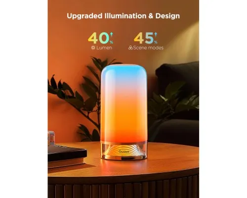 Світильник Govee H6022 Table Lamp 2, RGBICWW, WI-FI/Bluetooth, білий (H60223D1)