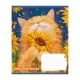 Зошит 1 вересня Sunny cat А5 18 аркушів клітинка (768771)