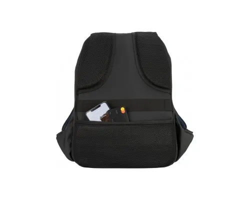 Рюкзак шкільний Optima 17" USB унісекс Синій (O96914-02)
