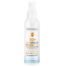 Засіб від засмаги Dermedic Sunbrella Baby Сонцезахисний молочко-спрей для дітей SPF50+ 150 мл (5901643174873)