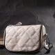 Сумка Vintage Жіноча крос-боді напівкруглого формату з натуральної шкіри Біла (22393)