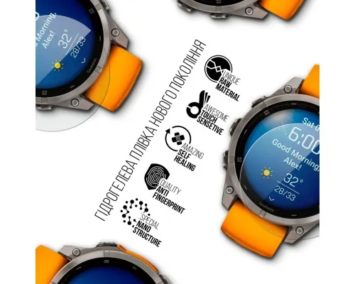 Плівка захисна Armorstandart Garmin Fenix 8 47mm 6 pcs (ARM85994)