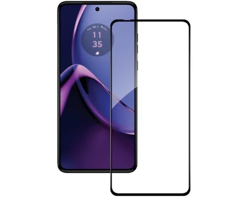 Скло захисне ACCLAB Full Glue Moto G84 Black (1283126582332)