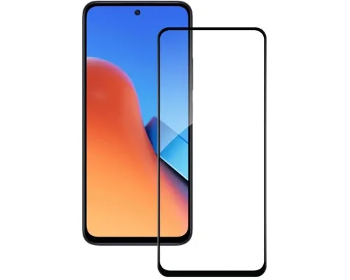 Скло захисне ACCLAB Full Glue Xiaomi Redmi 13 Black (1283126592904)