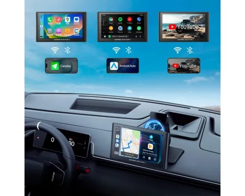 Автомобільний монітор Aspiring Auto Play 1, Magnet, CarPlay, Android auto