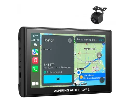 Автомобільний монітор Aspiring Auto Play 1, Magnet, CarPlay, Android auto