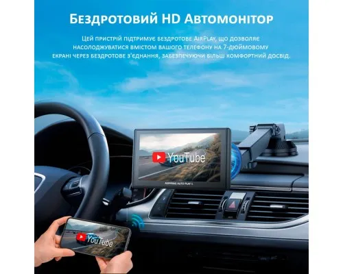 Автомобільний монітор Aspiring Auto Play 1, Magnet, CarPlay, Android auto