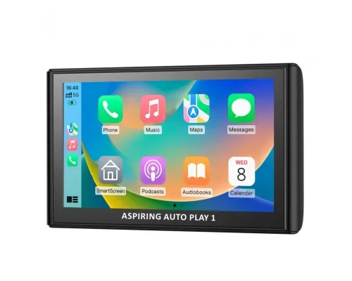 Автомобільний монітор Aspiring Auto Play 1, Magnet, CarPlay, Android auto