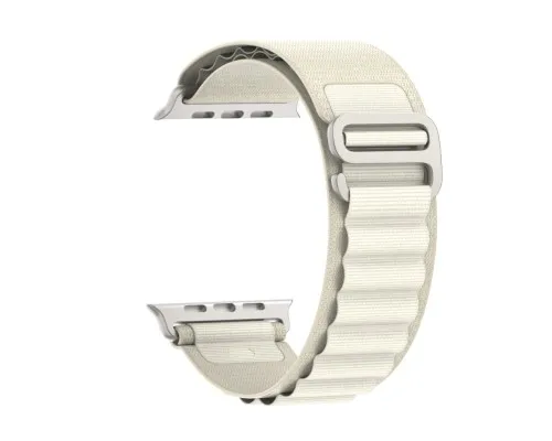 Ремінець до смарт-годинника Armorstandart Alpina Band для Apple Watch 49/46/45/44/42 (Series 1-3) Starlight (ARM64975)