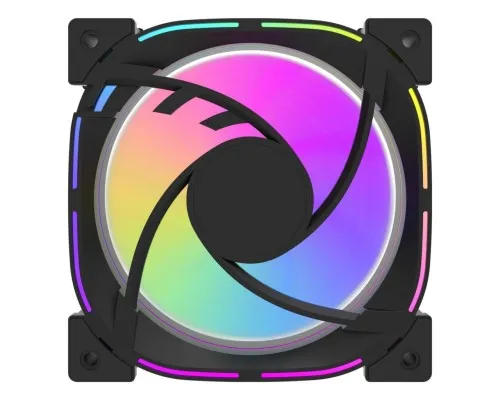 Кулер до корпусу DARKFLASH INF24 3IN1(PWM) BLACK