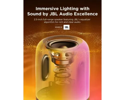 Світильник Govee Table Lamp 2 Pro x Sound by JBL, RGBICWW, WI-FI/Bluetooth, білий (H60200F1)