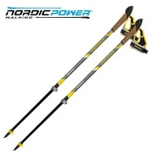Палиці для скандинавської ходи Vipole Hercules Vario Carbon +200 GR (SW20 04) (DAS303503)