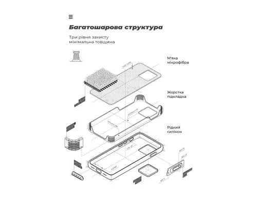 Чохол до мобільного телефона Armorstandart ICON Case Samsung S24 Dark Blue (ARM72489)