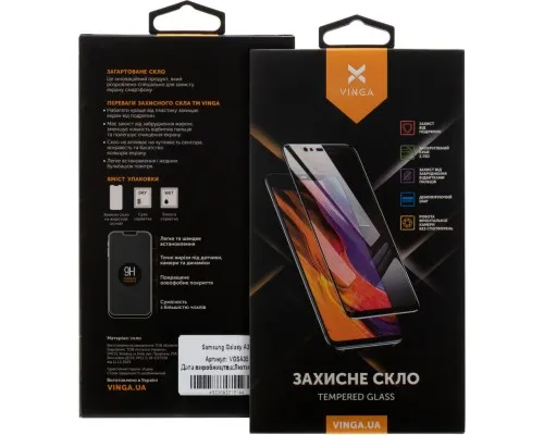 Скло захисне Vinga Samsung A35 (VGSA35)