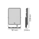 Прожектор LEDVANCE Flood ESSENTIAL SENSOR 50W 840 BK IP65 (4058075768390)