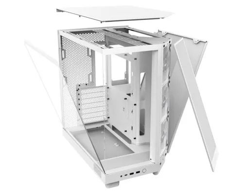 Корпус для ПК NZXT H6 Flow RGB All White (CC-H61FW-R1)