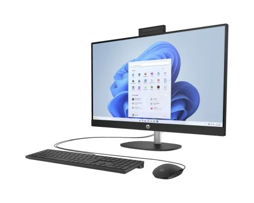 Комп'ютер HP 27-cr1011ua AiO / Ultra5-125U, 16, SSD1Tb, WiFi, Cam, K&M (AE0Q2EA)