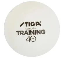 М'ячик для настільного теніса Stiga Training ABS 12 шт (1110-2610-12) (931159)