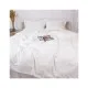 Постільна білизна MirSon Poplin Line 002 Milky White 110x140 (2200006277323)