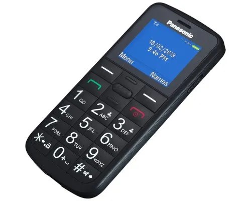 Мобільний телефон Panasonic KX-TU110 Black (KX-TU110EXB)